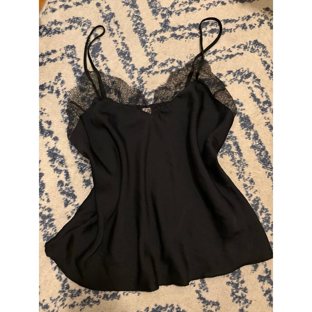 Black Lace Slip Victoria’s Secret Pajama Top